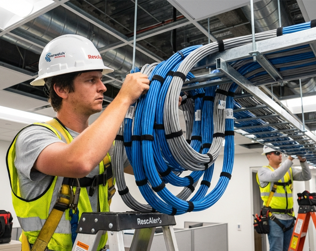 RescAlert's Structured Cabling Services